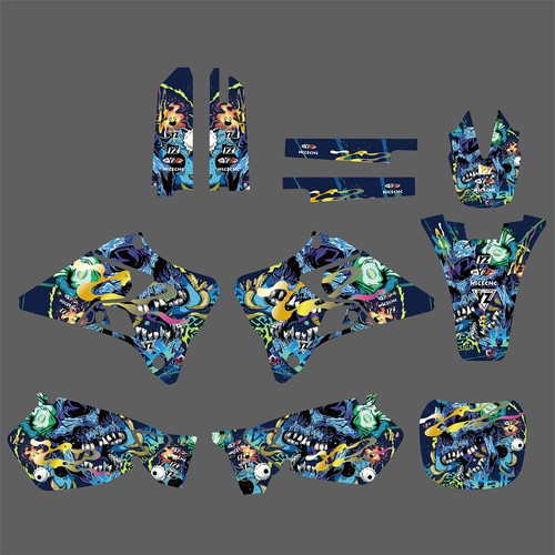 Motocross graphics decals - graphics,