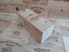 Wooden Wine Box Crate ~