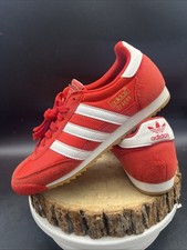 Adidas Originals Dragon Trainer Shoes Red/White 2017 Men’s 7.5 Three Stripe