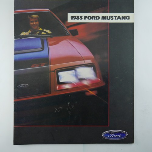 Ford 1983 mustang sales - ford,