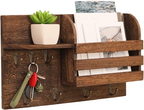 Wooden wall mounted hanging - mounted, 11