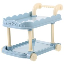  Mini Shopping Cart Trolley Dollhouse Accessories Sweet Furniture