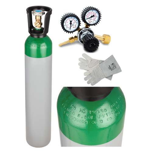 Argon gas bottle - bottle, cylinder