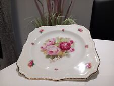 Antique Vintage Royal Doulton Pink Rose Set of 6 Tea Plates
