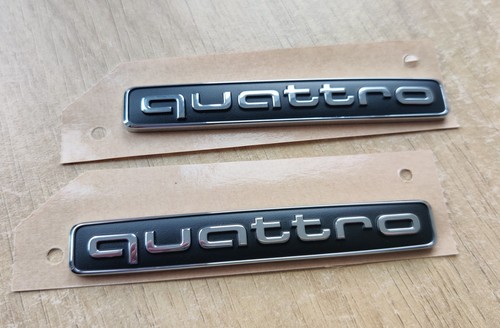 New genuine audi - new, quattro