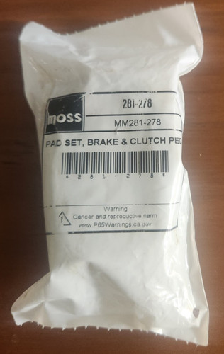Pad set brake - tf,