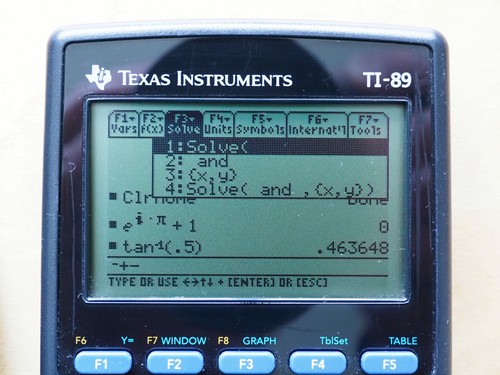 Texas instruments 89 - instruments, ti-89