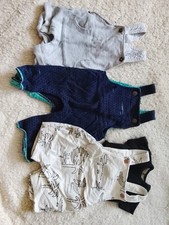 Baby Boys Dungarees Age 0-3m