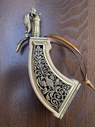 Peacock flintlock pistol - peacock,