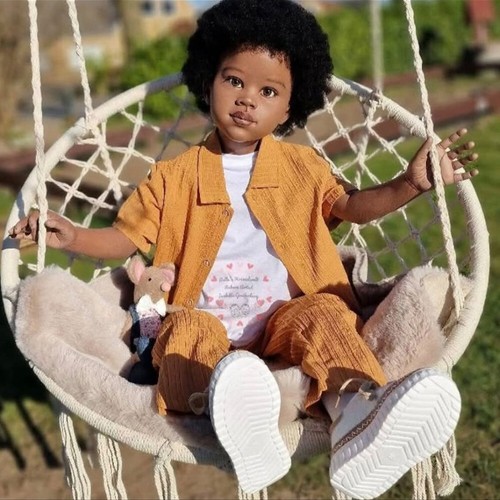 Huge painted reborn doll - 46",