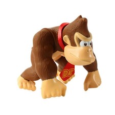 New Super Mario Bros. Donkey Kong Action Figure Plastic Doll Toy 6"