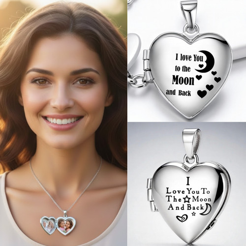 Personalised photo locket - personalised,