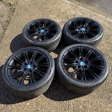 BMW 18” Alloy Wheels Mv2 Multi Spoke Style 5x120 Tyres E36 E46 E90 3 Series M3