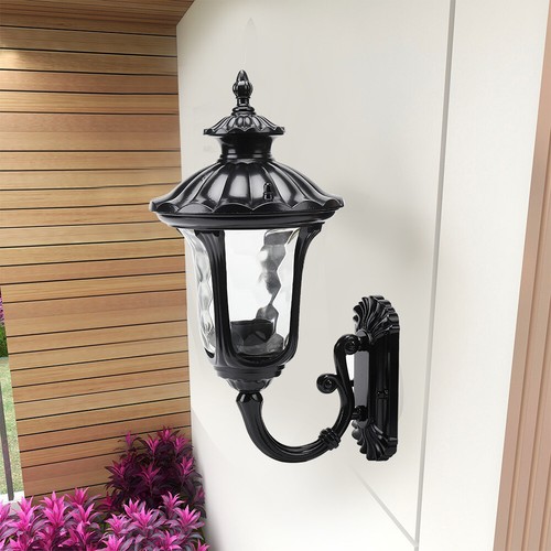 Glass outdoor wall lantern - outdoor,