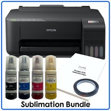 Sublimation Bundle: Epson Tank ET-1810 Printer + non-oem Sublimation Ink & Paper
