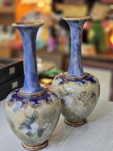 Pair royal doulton antique - pair,