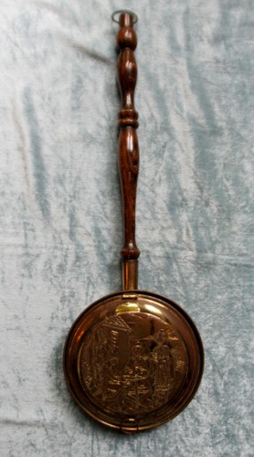 Antique miniature brass bed - antique,
