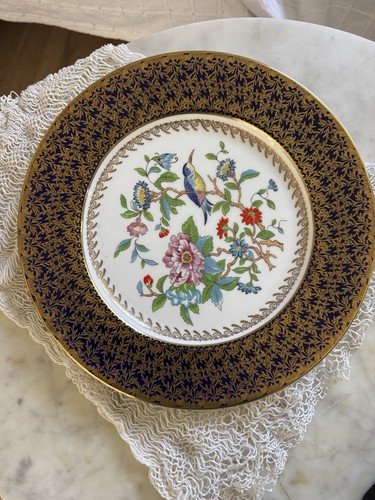 Vintage aynsley cobalt gold - vintage,