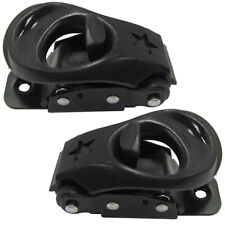 Pro-Jump Black Buckles (Pair) Fastenings for Bouncy Stilts' Straps Spare Clips