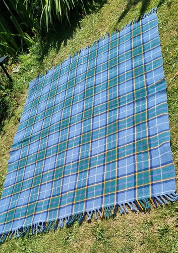 Original vintage tartan wool - vintage,