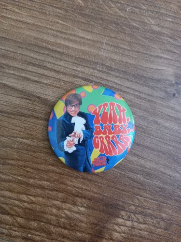 Vintage austin powers badge - austin,