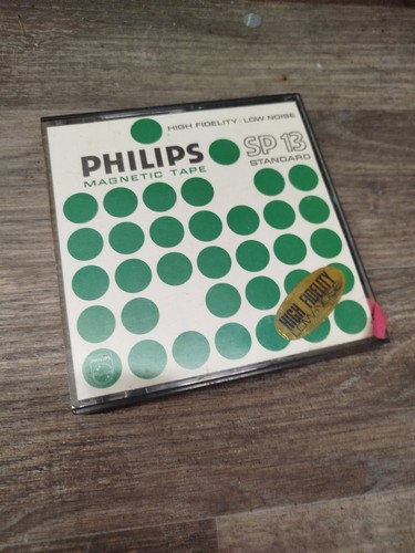Vintage philips magnetic tape - vintage,