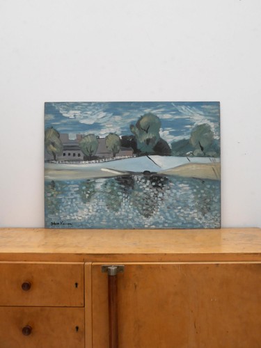 Vintage impressionist painting