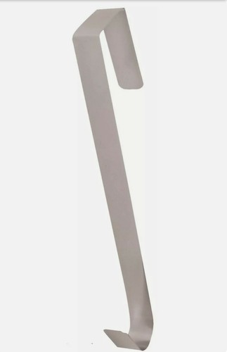 Metal over door 31cm silver - metal,