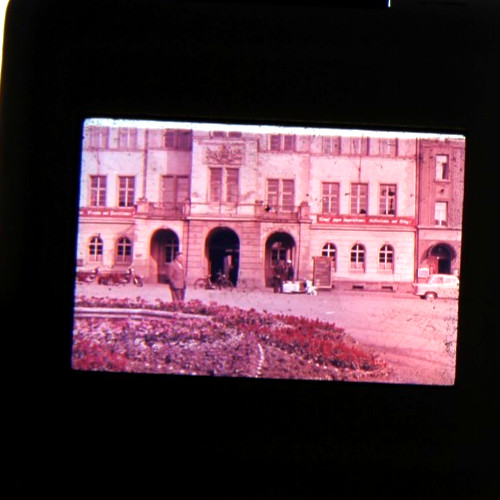 Photo slide gdr - photo, trabant