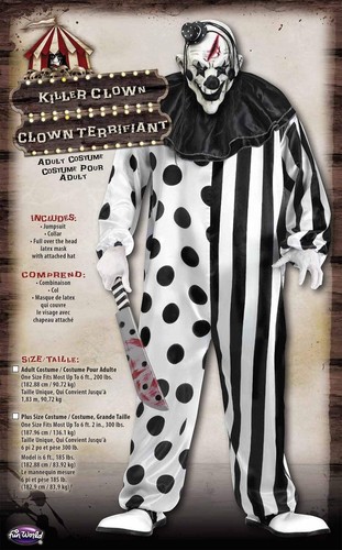 Fun world killer - killer, clown