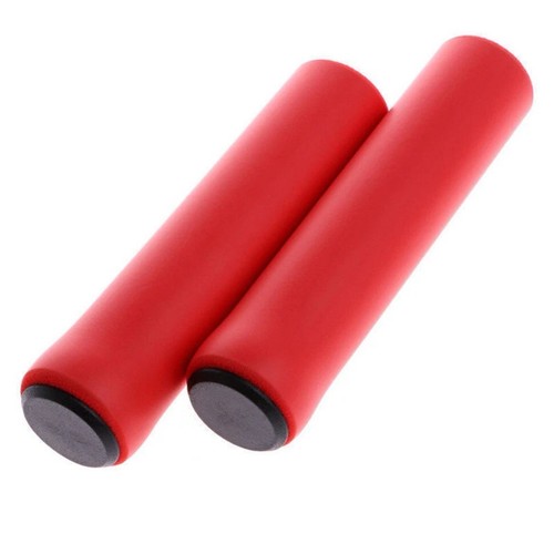 Soft bike handlebar grips - soft,