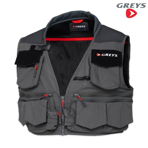 Greys tail fly fishing vest - tail,
