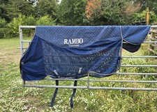 Horseware Rambo Signature Travel Series Quilted Polar Fleece Cooler Rug NEW 6’6”