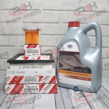 LEXUS CT200H SERVICE KIT 2011 TO 2017 ZWA10 GENUINE LEXUS 0W20 OIL & ALL FILTERS