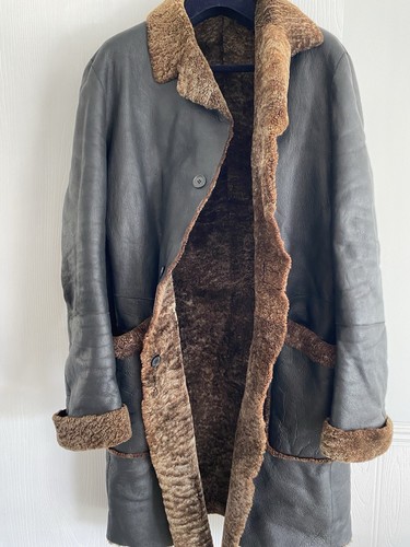 Versace shearling brown - shearling,
