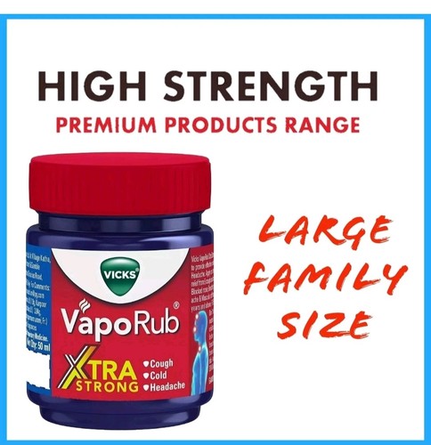 Vicks vaporub xtra - vaporub, strong