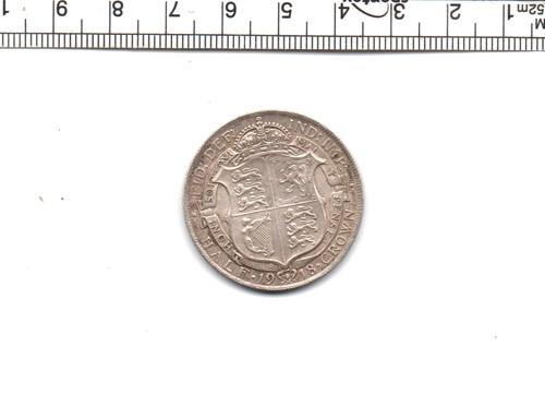 1918 king george genuine - v,