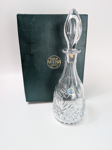 Thomas webb vintage decanter - thomas,