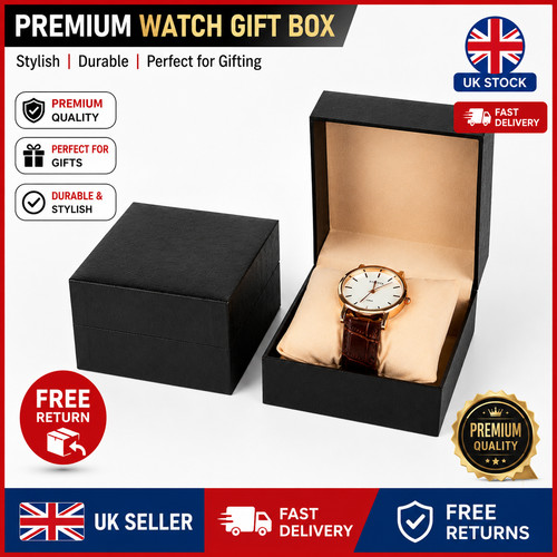 Luxury watch gift box with - box,