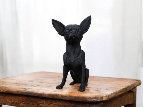 The chihuahua sculpture - chihuahua,