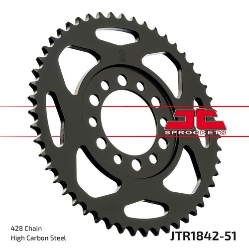 Steel rear sprocket - steel,