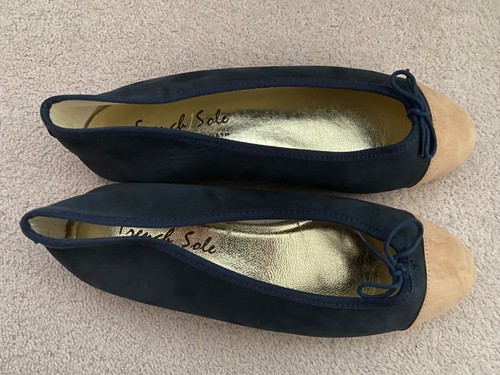 French sole ballet pumps size - french,