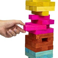 Totally Tropical Giant Stacking Tower Professor Puzzle  NEW FREE POSTAGE