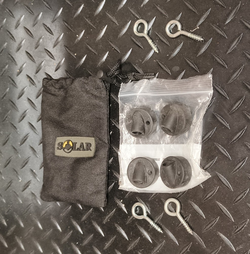 Solar pod anchor feet - pod, x4