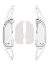 Steering Wheel Paddle Shifter Extension For Mercedes Benz AMG Aluminium Silver