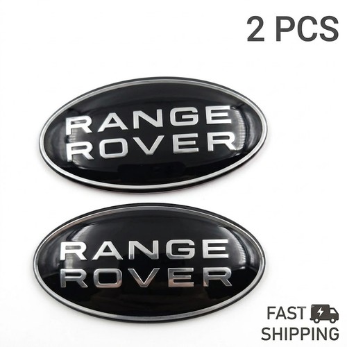 2pcs black silver front - black,