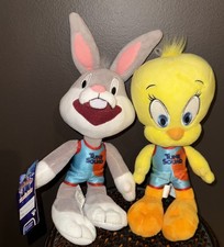 Space Jam A New Legacy 8" Tweety & Bugs Bunny Soft Plush Tune Squad