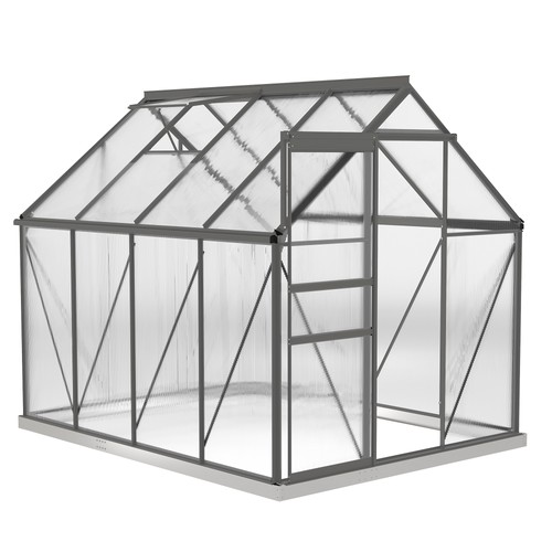 Outsunny polycarbonate walk - outsunny, walk-in