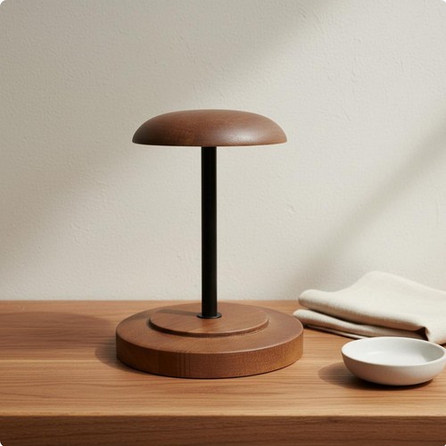 Vintage hat display stand - display,
