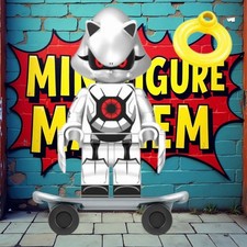 Sonic the Hedgehog Metal Sonic Custom Mini Figures 